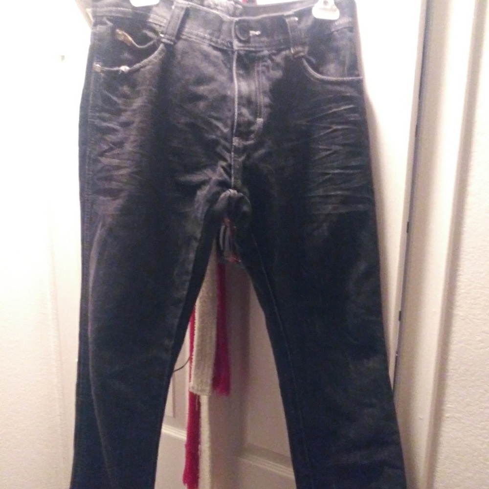 Black Southpole Pants 30x32